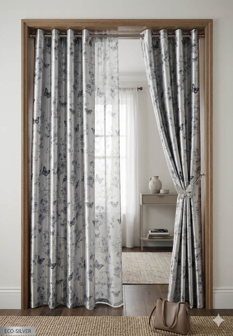Rideaux Luxe Intérieur Trois Pieces